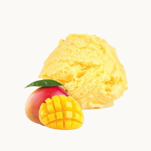 pallina di gelato gusto mango di gusto gelaterie di roma